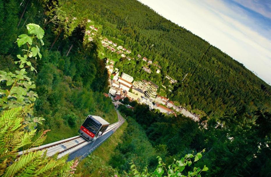 Ferienwohnung Am Enzufer Mit Balkon In Bad Wildbad Im Schwarzwald 외부 사진