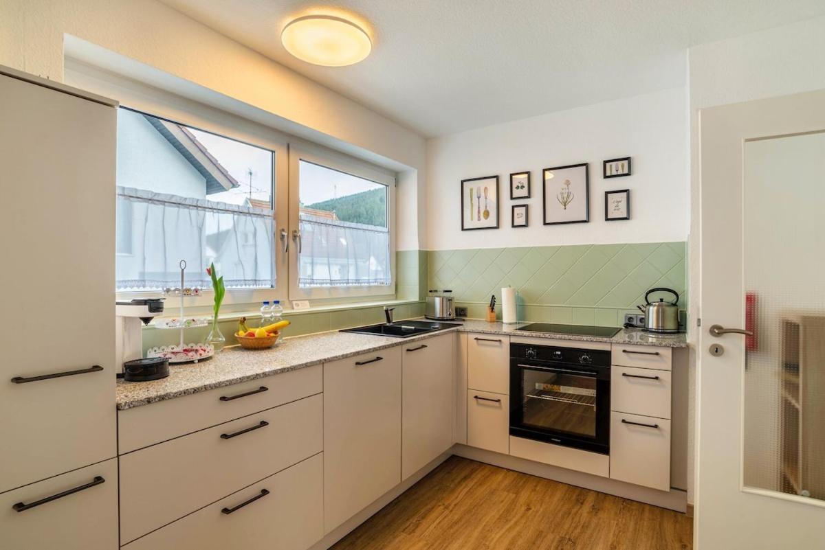Ferienwohnung Am Enzufer Mit Balkon In Bad Wildbad Im Schwarzwald 외부 사진